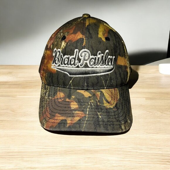 Brad Paisley Embroidered Camo Baseball Cap By Port Authority Country music - Picture 1 of 6